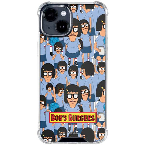 Bobs Burgers Tina Belcher iPhone 14 Clear Case